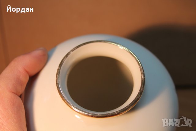 Немска порцеланова ваза ''КРМ'', снимка 8 - Антикварни и старинни предмети - 43789657