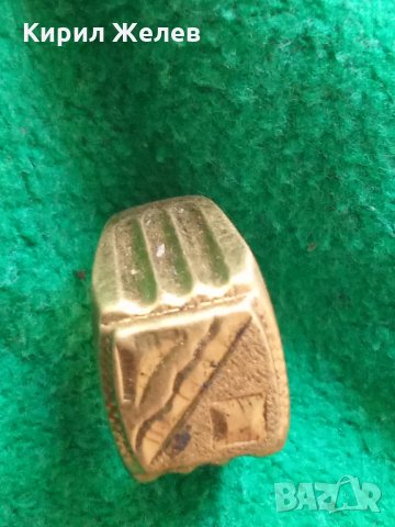 Пръстен стар бронзов 21900, снимка 2 - Колекции - 33370075
