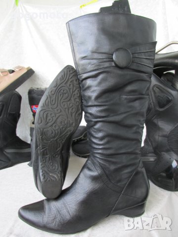 КАТО НОВИ дамски  ботуши Janet D.® Dress Boots in 41  original women boots, N-40 - 41, снимка 14 - Дамски ботуши - 38899103