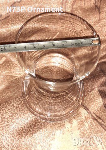 ВАЗИЧКА ТЪНКО СТЪКЛО. РЪЧНА ИЗРАБОТКА. , снимка 3 - Колекции - 33353967