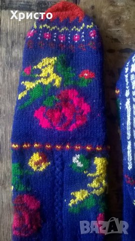 чорапи комплект етно, супер плътна и дебела вълна, снимка 2 - Ръчно изработени сувенири - 28172110