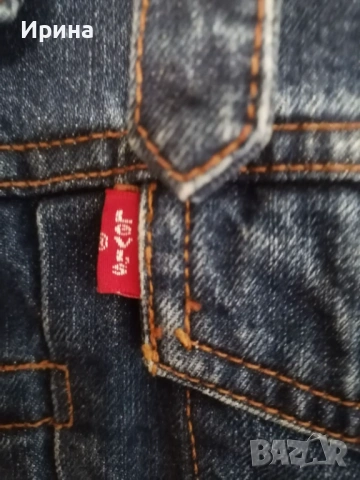 Дънково яке Levi's, за размер XS/S, снимка 4 - Якета - 53350942