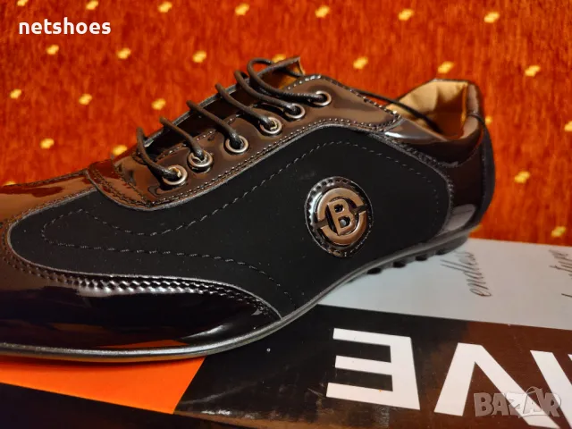 LEMAX-мъжки официални обувки №43, снимка 8 - Официални обувки - 49213341