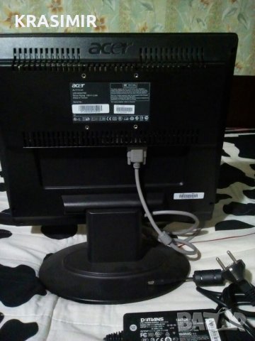 LCD Монитор"ACER"-17"инча., снимка 2 - Монитори - 40055175