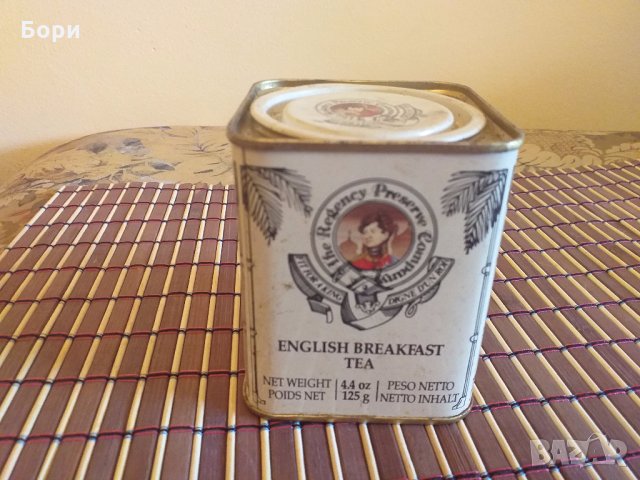 Метална кутия от чай 1992г