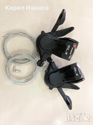 2 комплекта Shimano SLX m660 3х10 команди , снимка 2 - Части за велосипеди - 47825954