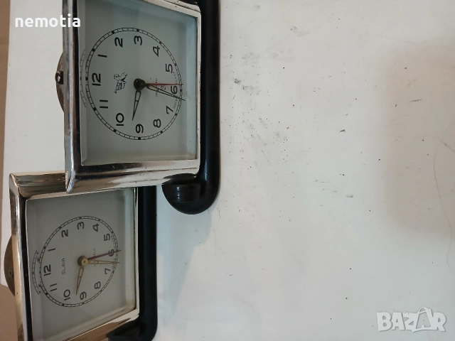 Будилници Слава в отличен вид, снимка 3 - Антикварни и старинни предмети - 52676348