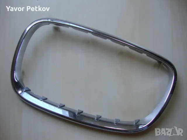 Хромиран елемент от решетката на БМВ BMW X5, снимка 3 - Части - 47411722