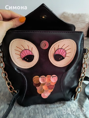 Чанта "Бухал", снимка 3 - Чанти - 53525566