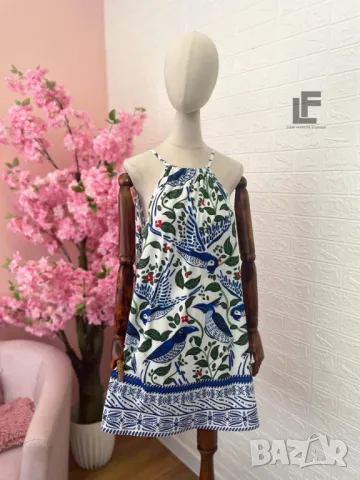 Рокля LFS Tropical Vibes Blue 9577  , снимка 6 - Рокли - 50434733