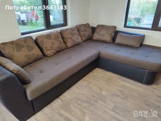 Диван ъглов голям