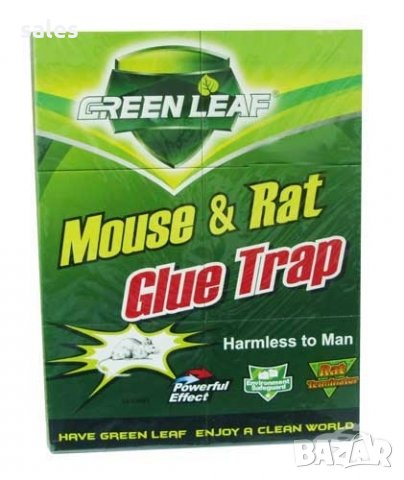 Капан с незасъхващо лепило за мишки и плъхове GREEN TRAP, снимка 3 - Други - 32694265