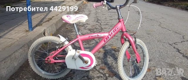Детски велосипед Drag Rush 16", снимка 2 - Велосипеди - 52104863