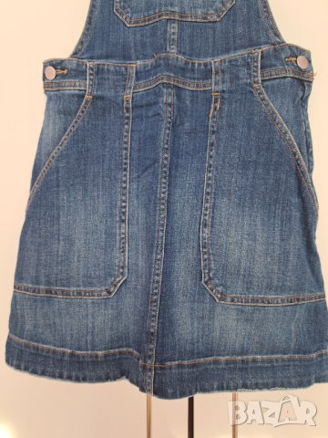 Дънков гащеризон, пола, размер 38, S, снимка 2 - Гащеризони - 43462104