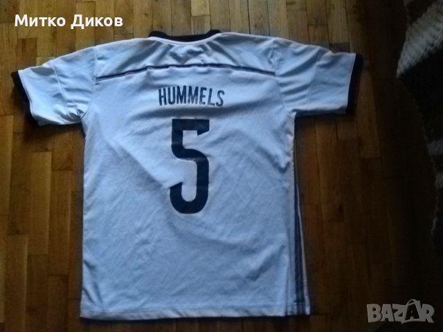Германия футболна тениска №5 Хумелс размер М, снимка 8 - Футбол - 40622613