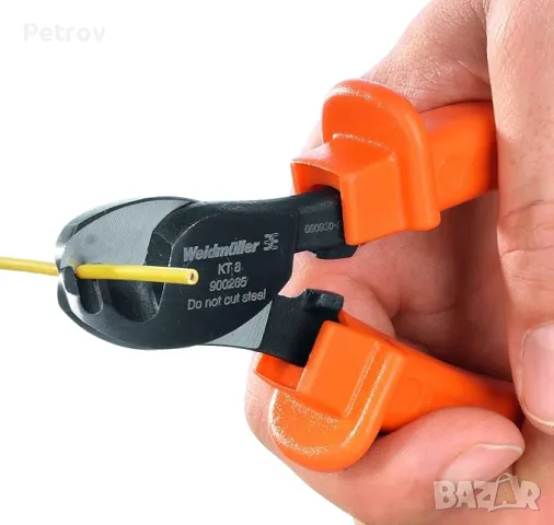 WEIDMÜLLER KT 8 VDE 1000 V - PROFI Кабелни Ножици !!! ЧИСТО НОВИ !!! ORIGINAL WEIGMÜLLER - Japan !!!, снимка 11 - Клещи - 37297514
