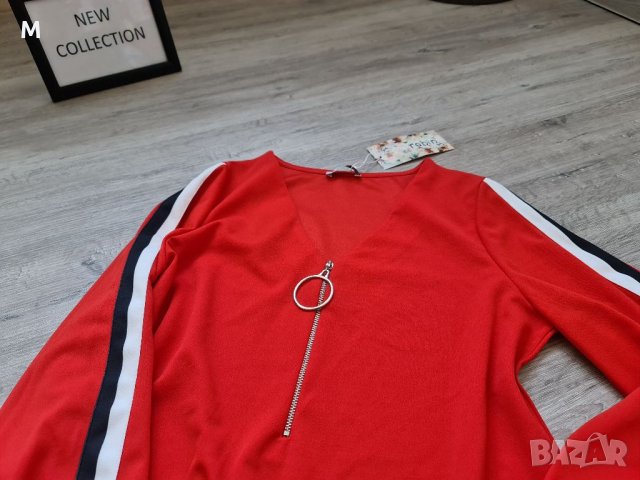 Нова червена спортна рокля на намаление , снимка 4 - Рокли - 33375327