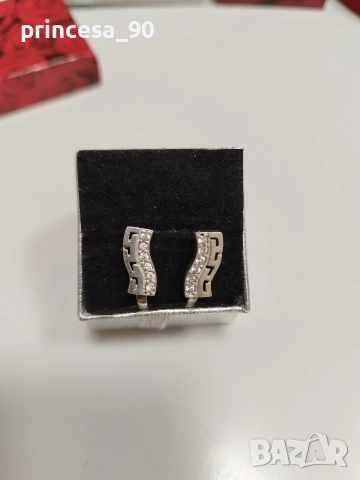 Сребърни обеци 