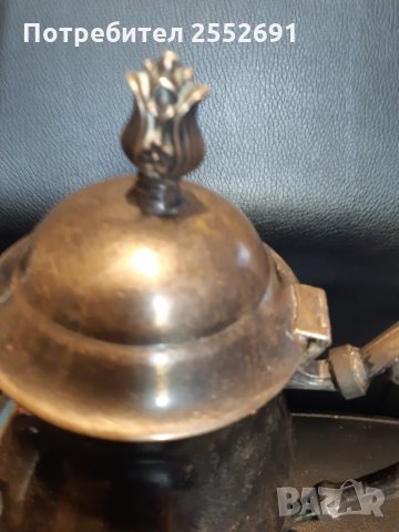 Посребрен старинен съд , снимка 5 - Антикварни и старинни предмети - 27785013