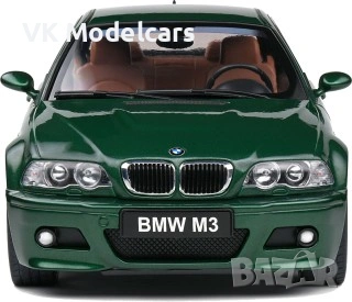 2000 BMW E46 M3 Coupe 1:18 Solido, снимка 3 - Колекции - 53462102