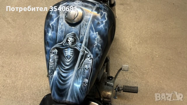 Хонда Ребел 125, снимка 3 - Мотоциклети и мототехника - 51061387