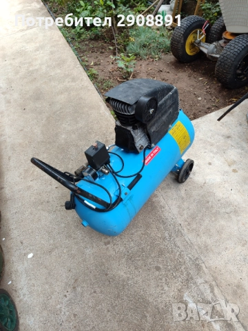 Компресор 50 литра , снимка 3 - Компресори - 52043353