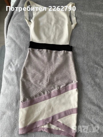 Бандажна рокля с гол гръб House of Cb