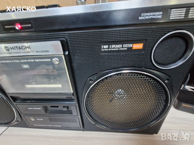 HITACHI TRK-8080, снимка 3 - Радиокасетофони, транзистори - 50463403