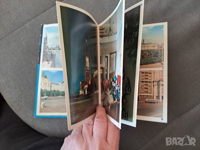 Стари картички руски градове Москва, Ленинград, Павловск, снимка 2 - Колекции - 44077711