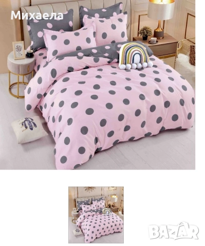 Памучни Спални комплекти от 6 части - 67 лв., снимка 5 - Спално бельо - 52446190
