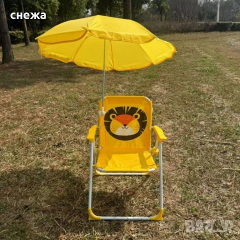 Детски сгъваем стол с чадър NS6332, снимка 5 - Столове - 49910629