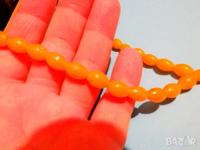 Броеница, оранжева османска броеница, турска броеница  с 33 мъниста, снимка 2 - Антикварни и старинни предмети - 36906575