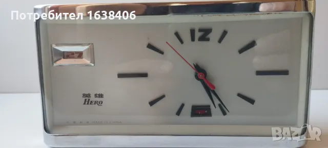 Стар механичен будилник , снимка 1