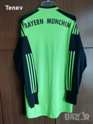 Bayern Munich Adidas оригинална вратарска тениска фланелка блуза Байерн Мюнхен размер М, снимка 2 - Тениски - 43428878