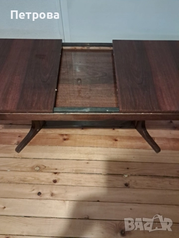 продавам холна ретро масичка, разтегателна, снимка 2 - Маси - 51743762