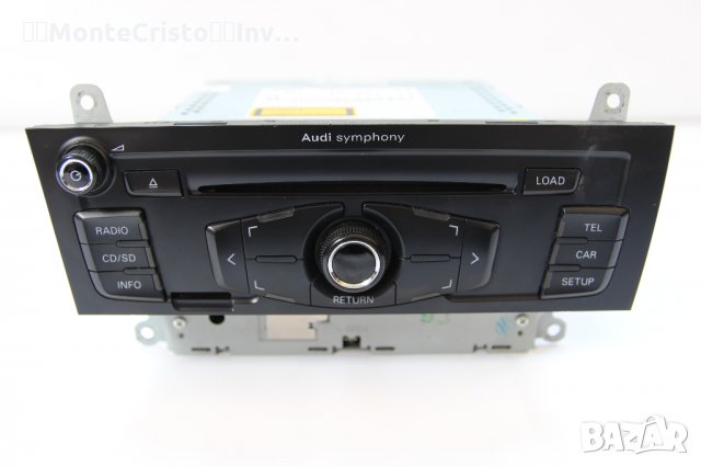 Radio CD Audi A4 B8 (2007-2011г.) Audi symphony / 8T1 035 195 C / 8T1035195C / касетофон, снимка 1 - Аксесоари и консумативи - 33272371