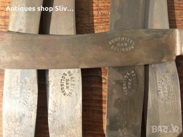 Комплект колекционерски ножове на Solingen. №0259, снимка 2 - Антикварни и старинни предмети - 33289146