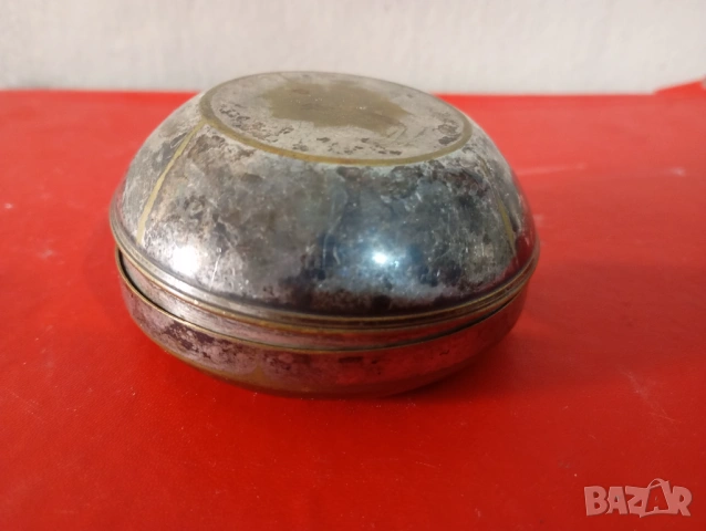 Посребрен туристически комплект чашки