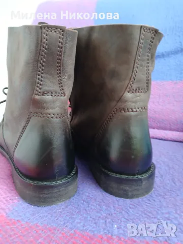 Естествена кожа боти 35н, снимка 5 - Дамски боти - 47816734