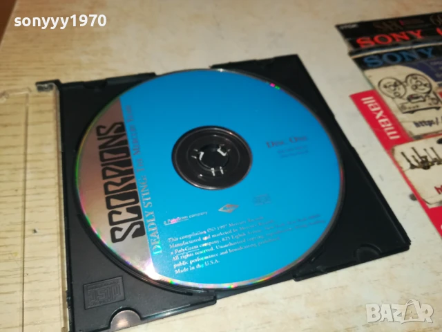 SCORPIONS CD 2107250931, снимка 15 - CD дискове - 51087963