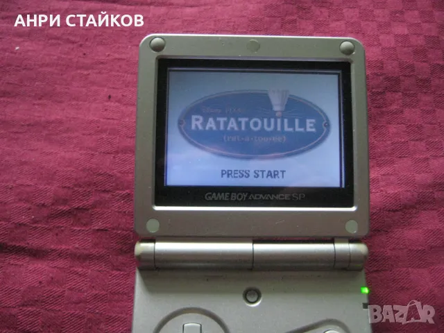 Продавам Nintendo GBA SP AGS-001+игра, снимка 12 - Игри за Nintendo - 50350477