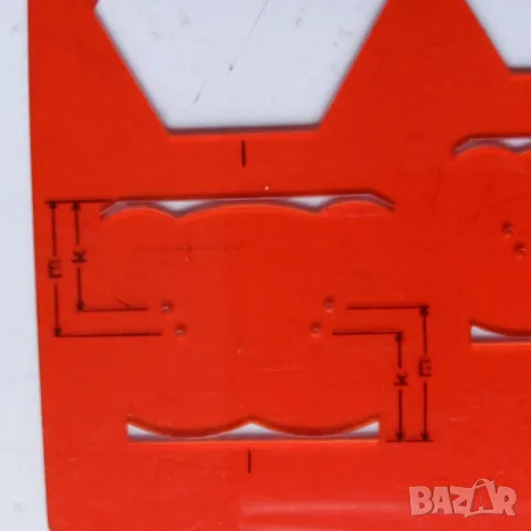 Шаблони за радио чертане и др, снимка 9 - Ученически пособия, канцеларски материали - 47977328