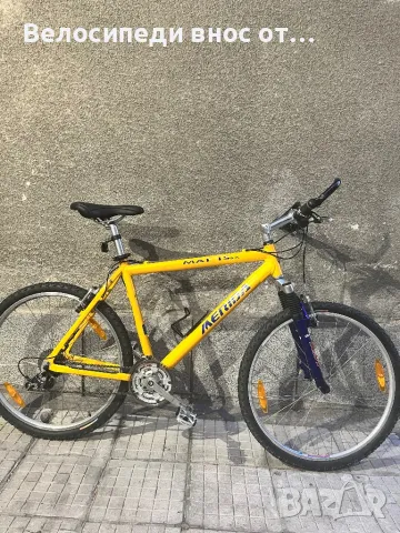 Алуминиев велосипед 26 цола 24 скорости палцови команди преден амортисьор внос Австрия 