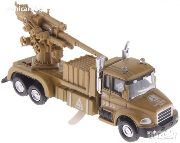 Метални военни камиони - 1 брой!, снимка 2 - Колекции - 32539393