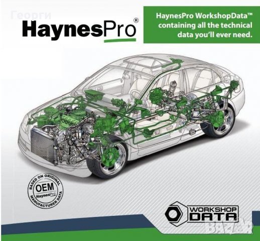 Haynes PRO 2018.1 Сервизна база данни за автомобили