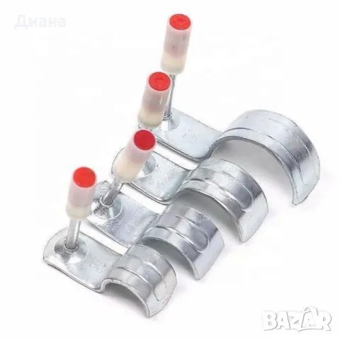 100 броя Пирони с кука IRON512 за пистолет за пирони - размери 25.4 x 15.2 x 15.2 см подходящи за бе, снимка 3 - Други инструменти - 49059613