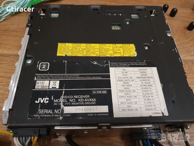 Продавам JVC KD-AVX55, снимка 4 - Ресийвъри, усилватели, смесителни пултове - 52859238