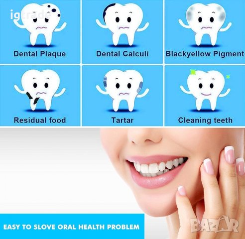 Candure скрепер за зъби и зъбен камак/плака - за възрастни и животни, снимка 4 - Други - 39311751