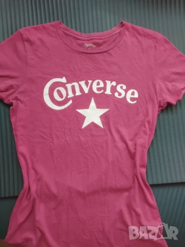 Converse 100% оригинална дамска тениска, снимка 6 - Тениски - 50787632