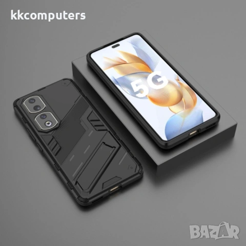 Honor 90 Pro Punk Armor Удароустойчив Калъф и Протектор, снимка 3 - Калъфи, кейсове - 53140177